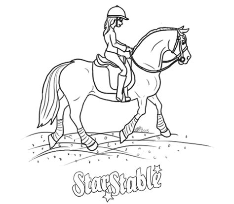 Zoek je een paarden kleurplaat? At The Stables Coloring Pages - Coloring Home