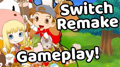 Certainly, neighbors and children will enjoy the food prepared by the player, and it is also a good way to improve the neighboring relationship. Story of Seasons Friends Of Mineral Town Gameplay Switch Remake - A Harvest Moon Classic ...