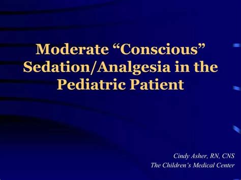 Ppt Moderate Conscious Sedation Powerpoint Presentation Free Download Id 441675