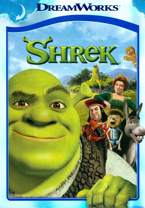 Shrek Blu Ray Dvd Cover