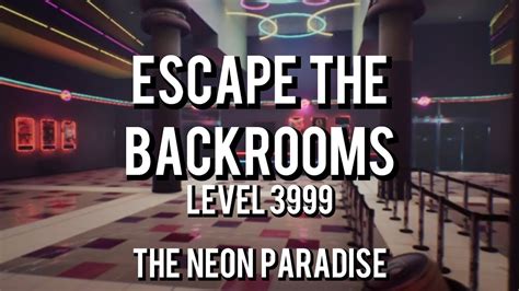 Escape The Backrooms Level 3999 Ending Youtube