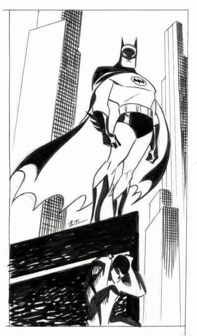 Batman Bruce Timm Batman Superhero Art