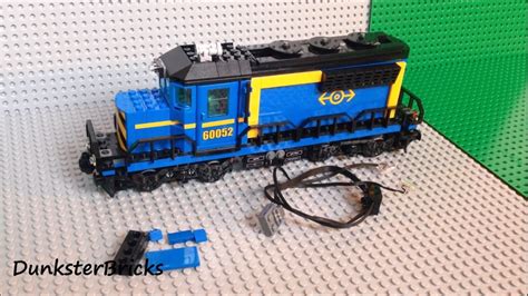 Fitting Lights To The Lego Blue Cargo Train Set 60052 Youtube