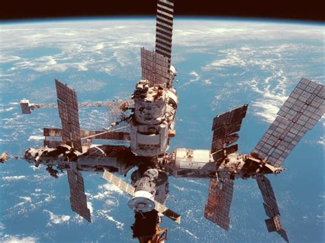 2001 Space Station Mir Deorbited After 5519 Days Around The Earth