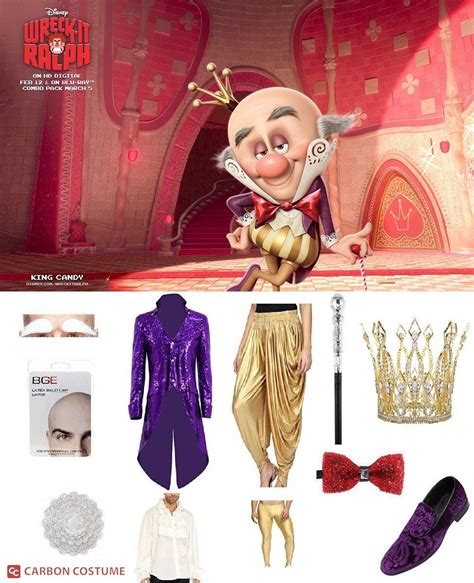 King Candy From Wreck It Ralph Costume Carbon Costume Diy Dress Up