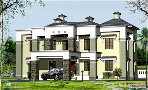 Luxury House Elevation In 3900 Sqfeet Kerala Home