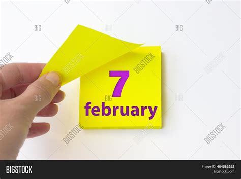 February 7th Day 7 Image And Photo Free Trial Bigstock