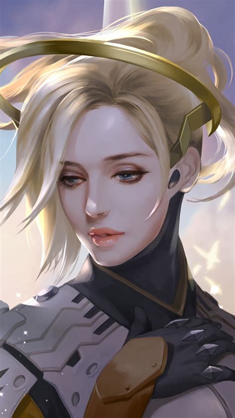 2160x3840 Mercy Overwatch Game Artwork Sony Xperia Xxzz5 Premium Hd