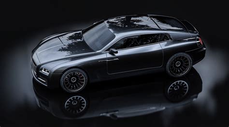 Старая цена 44 000 000 pуб. Render: Jak by mohl vypadat Rolls-Royce Wraith v roce 2020?