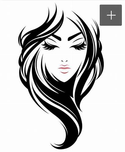 Silhouette Hair Woman Silhouettes Clipart Face Vector