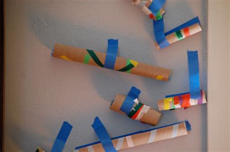 How To Make A Marble Run With Kids Tinkerlab Toilet Paper Roll