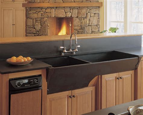 Soapstone is a low maintenance option for kitchen countertops. A Gallery of Kitchen Sinks - Fine Homebuilding