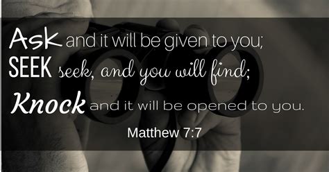 Daily Bible Verse Prayer Matthew 77 Nkjv