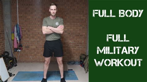 Military Full Body Home Workout British Army Fitness Youtube