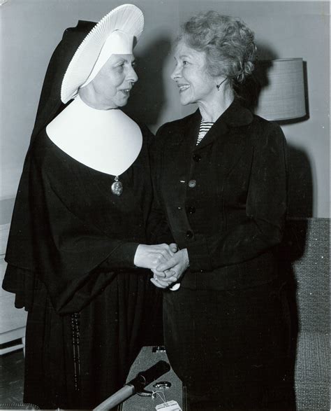 Sister Madeleva And Actress Helen Hayes Treasures Of The Catholic