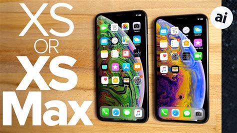 Iphone Xs Vs Xs Max Real World Differences Youtube