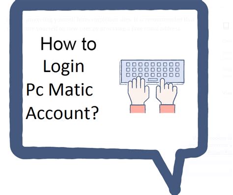 Pcmatic Login Account Signin Home