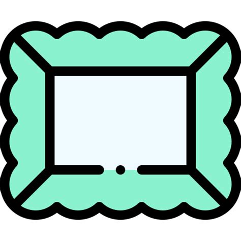 Frame Detailed Rounded Lineal Color Icon