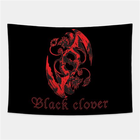 Black Clover Demons Black Clover Demons Tapestry Teepublic