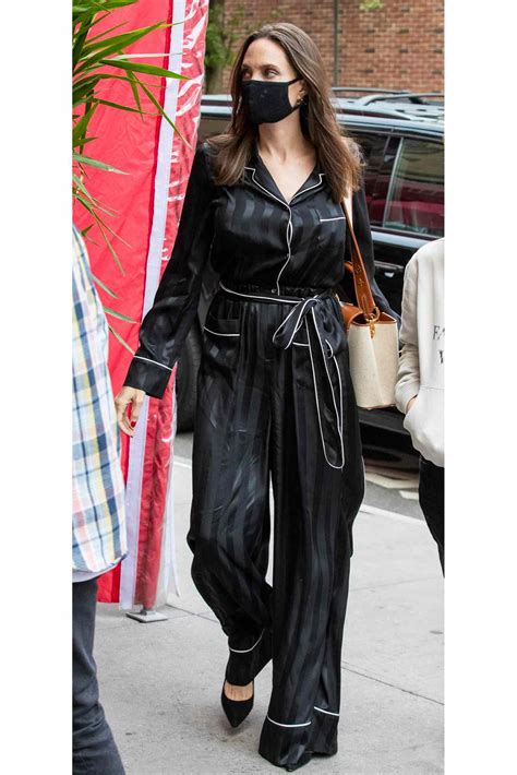 Angelina Jolie Wore A Pajama Trend Thats 11 For Amazon Prime Day