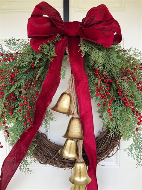 60 Unique Christmas Wreath Decoration Ideas For Your Front