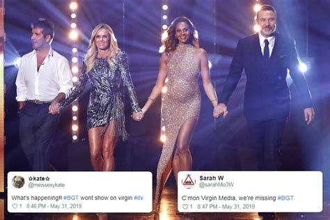 Britains Got Talent 2019 Fans Left Fuming Over Virgin Media Outage As They Hit Out At Missing