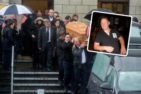 Heartbroken Mourners Say Final Goodbye To Storm Ophelia Victim Michael