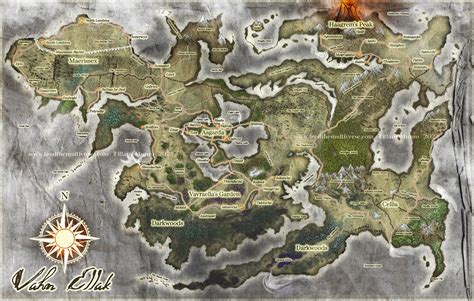 Publishing Package For A Custom Fantasy Map Custom Illustrated Maps For Novels Film Media