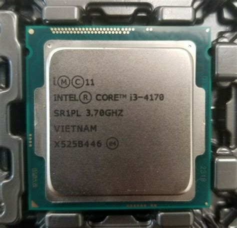 Intel I3 4170 Haswell 37ghz 50gts 3mb Socket Lga 1150 Sr1pl Deskt
