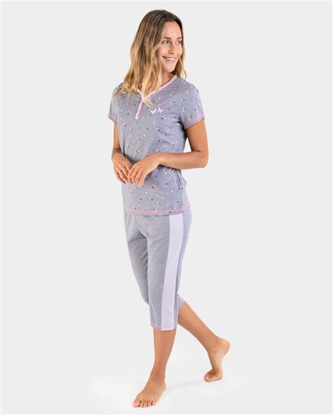 Pijama De Verano Mujer Mariposas Tienda Flex® Online