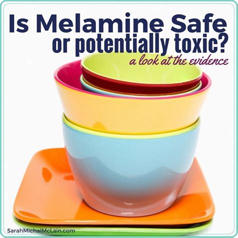 It is safer for yourself and for nature if used correctly, but it can also be dangerous if used incorrectly. Is melamine safe or potentially toxic? (A look at the ...
