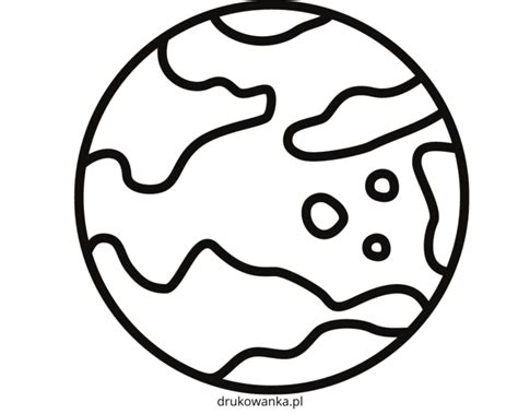 Mars Planet Coloring Book To Print And Online