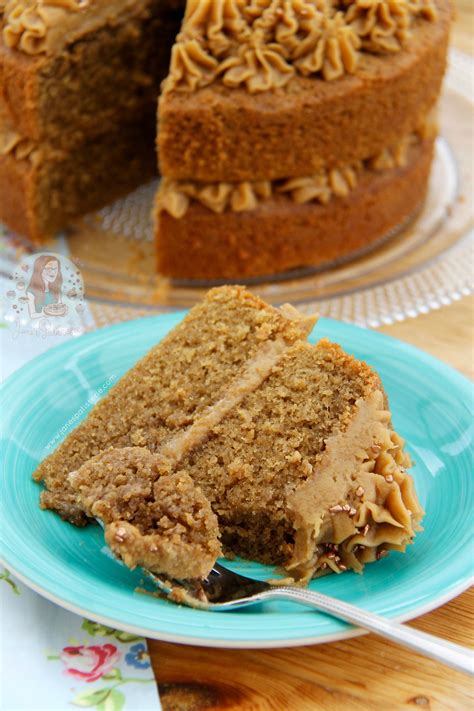 A Delicious And Moist Two Layer Coffee Layer Cake With A Light And Fluffy