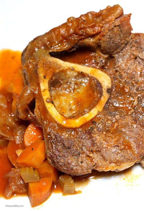 Instant pot braised beef osso bucco