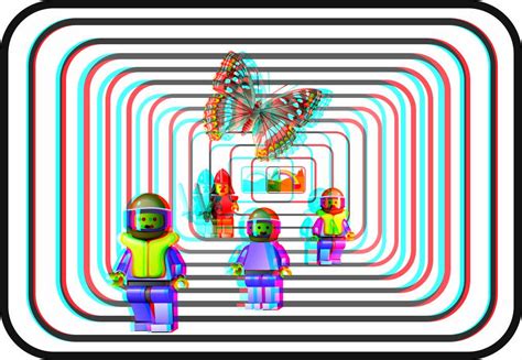 Legos 3d Red Cyan A Photo On Flickriver
