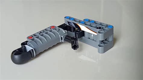 Lego simple working gun+tutorial - YouTube