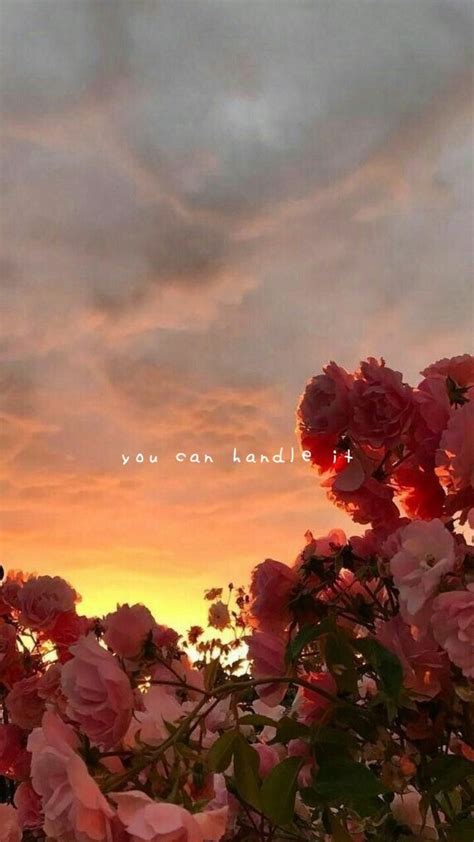#tumblr #aesthetic #flowers #wallpaper | Flower quotes, Flower