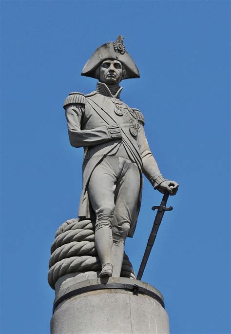 Image Admiral Horatio Nelson Nelsons Column Trafalgar Square London