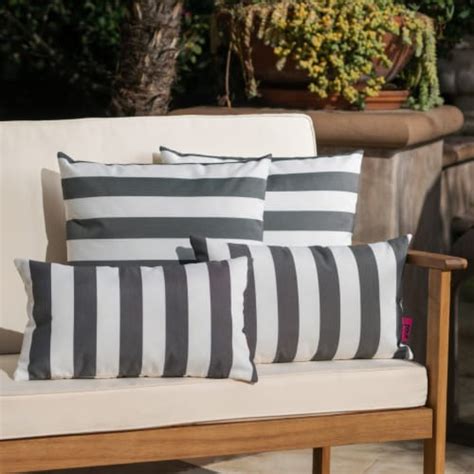 La Jolla Outdoor Water Resistant Square And Rectangular Throw Pillows