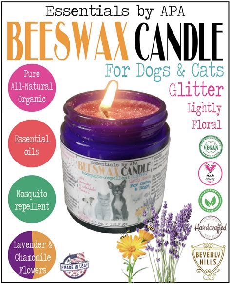 Essential oils, aromatherapy, and potpourri in your home may be pleasant for you, but natural compounds in these fragrances can be dangerous for your cat. Beeswax Candle Organic Essential Oil scented Mosquito ...