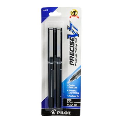 Save On Pilot Precise V7 Pen Rolling Ball Needle Point Black Order