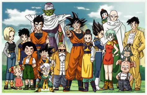 Unlike previous dubs of dbz, the english dub of kai comes considerably closer to the japanese version; Image - Z Fighters Photo Group (DB Kai Ending).jpg | Dragon Ball Wiki | FANDOM powered by Wikia