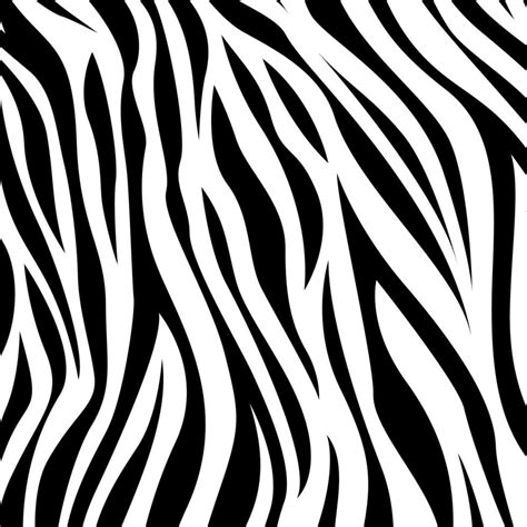 Zebra Animal Skin Print Pattern Seamless Background With Zebra Skin