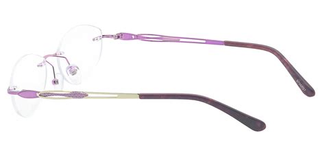 fairy rimless prescription glasses purple women s eyeglasses payne glasses