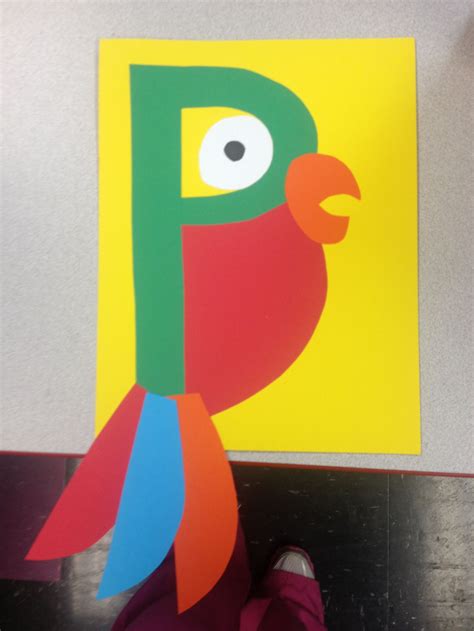 P Is For Parrot Preschool Letter Crafts Letter A Letter A