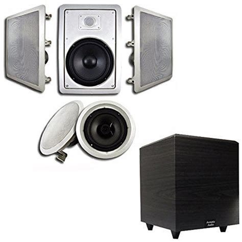 Owning a concealed home surround sound system does not need to break your bank in today's world due to the fast advancement of the audio industry. Acoustic Audio HT85 InWallCeiling 51 Home Theater 8 ...