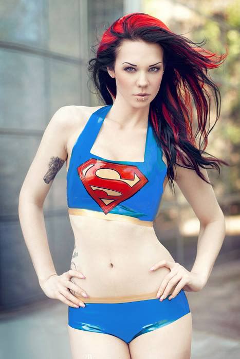 Sexy Supergirl Cosplay Halloween Costume Bikini SPM1643 45 99