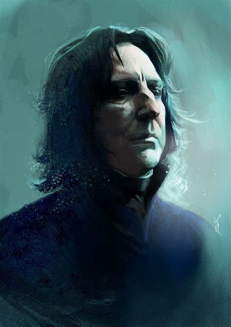 Severus Snape Fanart By Artist Kittrose On Tumbrl Harry Potter Fan Art Snape Fan Art Harry
