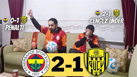 Fanatik Galatasaraylı Fenerbahçe Ankaragücü maçını izlerse