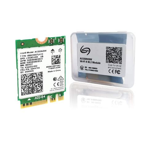 Okn Wifi 6 Ax200 80211ax Wifi Card 2400mbps 5ghz And 574mbps 24ghz